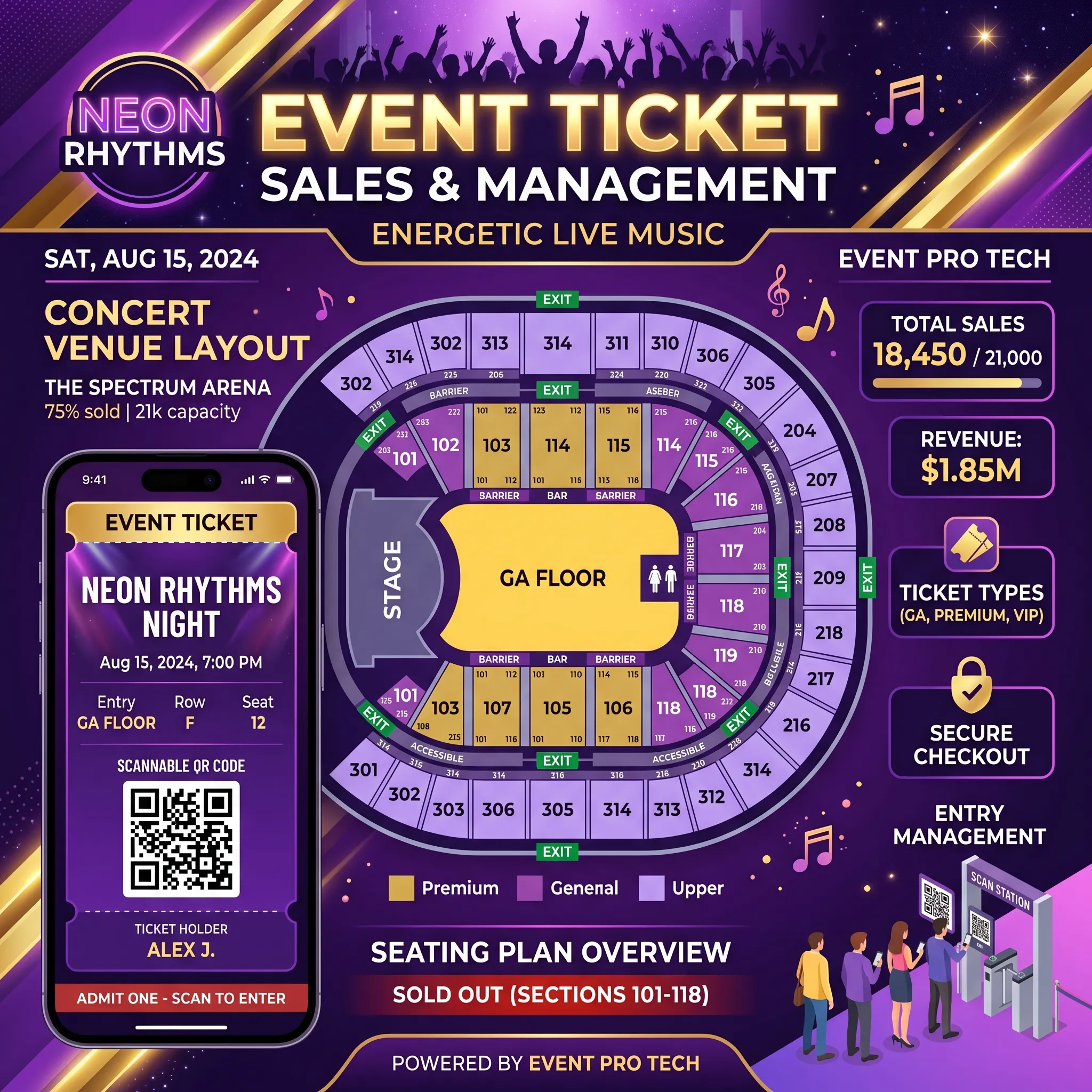 Event Ticket Bot — ивенты
